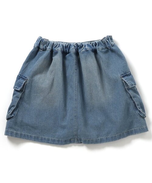 algy（アルジー）の「カーゴ台形スカパン（スカート・キッズ・カーキ/サックスブルー/ブラック/ベージュ・XX-SMALL/X-SMALL/MEDIUM/SMALL）」の21枚目の写真