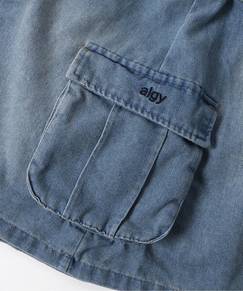 algy（アルジー）の「カーゴ台形スカパン（スカート・キッズ・カーキ/サックスブルー/ブラック/ベージュ・XX-SMALL/X-SMALL/MEDIUM/SMALL）」の5枚目の写真