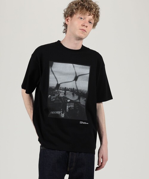 THE INTERNATIONAL IMAGES（インターナショルナルイメージズ）の「THE INTERNATIONAL IMAGES COLLECTION Cloudy City 2015 コットン Tシャツ（Tシャツ/カットソー・メンズ・ブラック系その他/ホワイト系その他・M/L）」の12枚目の写真