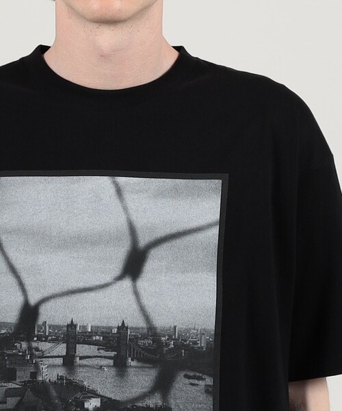 THE INTERNATIONAL IMAGES（インターナショルナルイメージズ）の「THE INTERNATIONAL IMAGES COLLECTION Cloudy City 2015 コットン Tシャツ（Tシャツ/カットソー・メンズ・ブラック系その他/ホワイト系その他・M/L）」の6枚目の写真