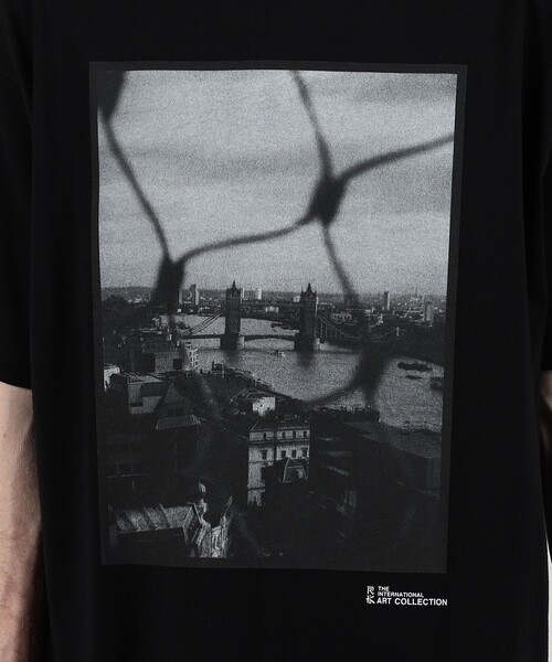 THE INTERNATIONAL IMAGES（インターナショルナルイメージズ）の「THE INTERNATIONAL IMAGES COLLECTION Cloudy City 2015 コットン Tシャツ（Tシャツ/カットソー・メンズ・ブラック系その他/ホワイト系その他・M/L）」の9枚目の写真