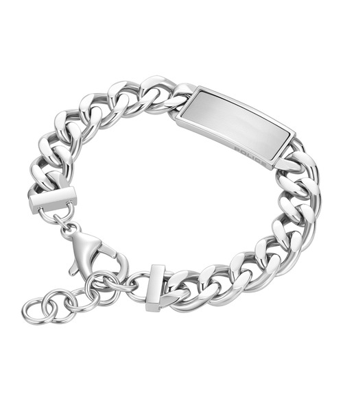 POLICE（ポリス）の「【POLICE】 ポリス REVENGE II  ブレスレット メンズ（ブレスレット・メンズ・シルバー・FREE）」の2枚目の写真