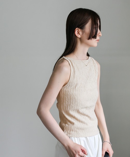ズッカ ノースリーブカットソー シャツ トップス レディース Mサイズ グレー ZUCCa グレー ノースリーブ ニット トップス Mサイズ - メルカリ