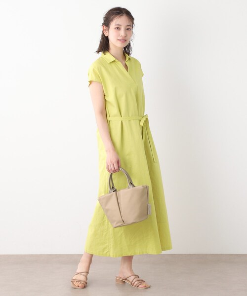 LAURA ASHLEY(ローラアシュレイ)の「配色ナイロンバッグ(ショルダーバッグ・レディース・ピンク系/ベージュ/ブルー・00)」の6枚目の写真