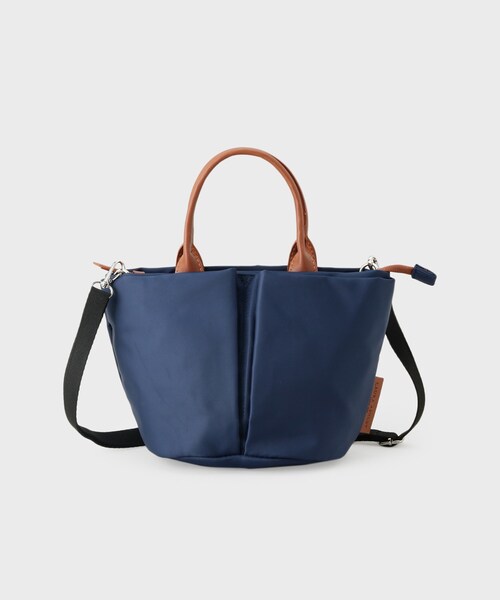 LAURA ASHLEY(ローラアシュレイ)の「配色ナイロンバッグ(ショルダーバッグ・レディース・ピンク系/ベージュ/ブルー・00)」の12枚目の写真