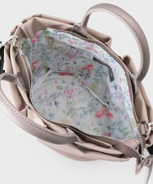 LAURA ASHLEY(ローラアシュレイ)の「配色ナイロンバッグ(ショルダーバッグ・レディース・ピンク系/ベージュ/ブルー・00)」の17枚目の写真