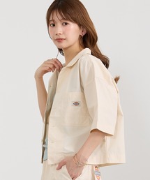 Dickies(�f�B�b�L�[�Y)�́yDickies�z�I�[�v���J���[�N���b�v�h�V���c(�V���c/�u���E�X)