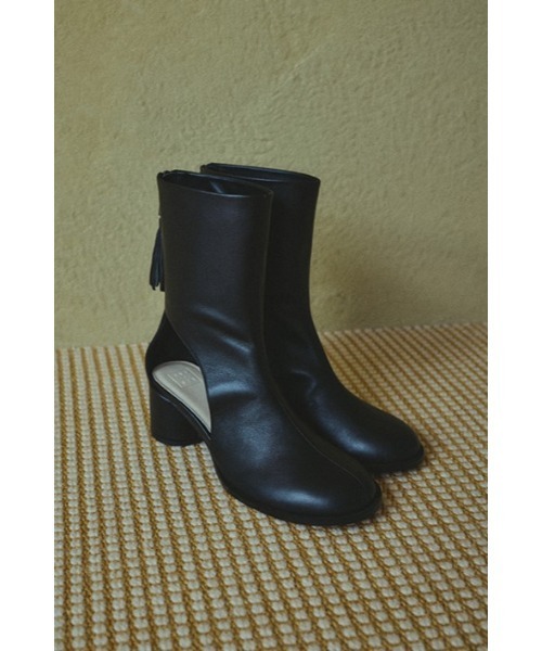 Leather cutting boots sandal レザーカッティングブーツ