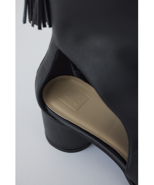 RIM.ARK（リムアーク）の「Leather cutting boots sandal レザーカッティングブーツサンダル（ブーツ・レディース・ブラック・36/37/38/39）」の7枚目の写真