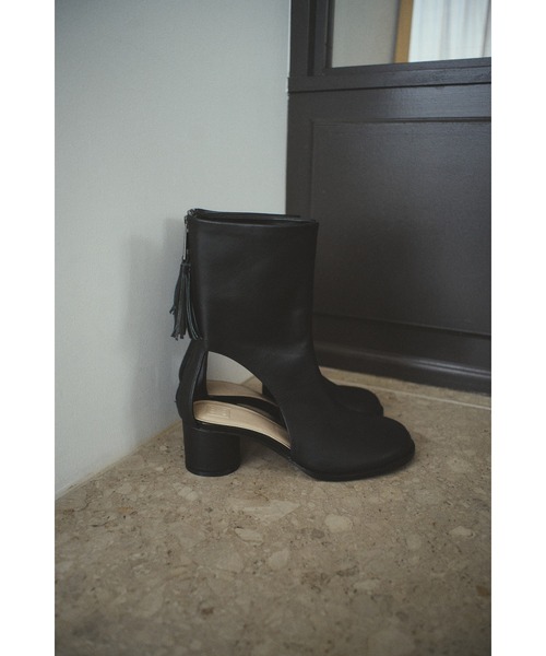 RIM.ARK（リムアーク）の「Leather cutting boots sandal レザーカッティングブーツサンダル（ブーツ・レディース・ブラック・36/37/38/39）」の15枚目の写真