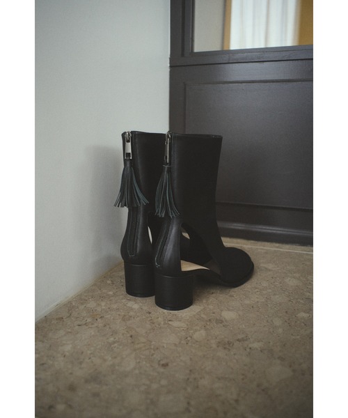 RIM.ARK（リムアーク）の「Leather cutting boots sandal レザーカッティングブーツサンダル（ブーツ・レディース・ブラック・36/37/38/39）」の16枚目の写真