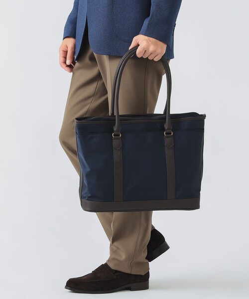 ユニセックス】リモンタナイロン トートバッグ（ノートPC収納可能