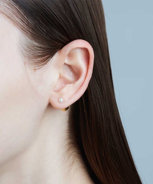 【大特価!!】 AYUS/アユス】Akoya pearl earrings P1/アコヤパールピアス アクセサリー