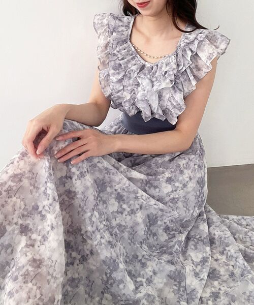 MAJESTIC LEGON（マジェスティックレゴン）の「マルチwayフリルコルセットワンピ（ワンピース・レディース・イエロー系その他/ブルー系その他2/ピンク系その他2・SMALL/MEDIUM）」の13枚目の写真