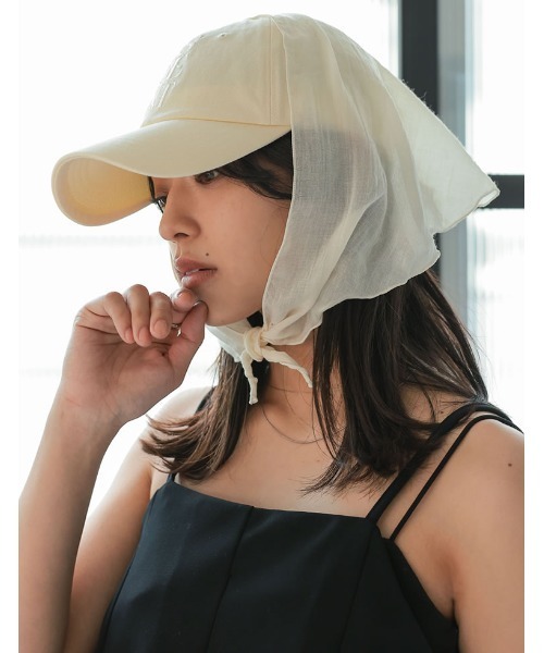 Re:EDIT（リエディ）の「[2025 SUMMER COLLECTION]コットンピグメントロゴ刺繍キャップ（キャップ・レディース・ブラック/ホワイト/ピンク/ミント・FREE）」の8枚目の写真