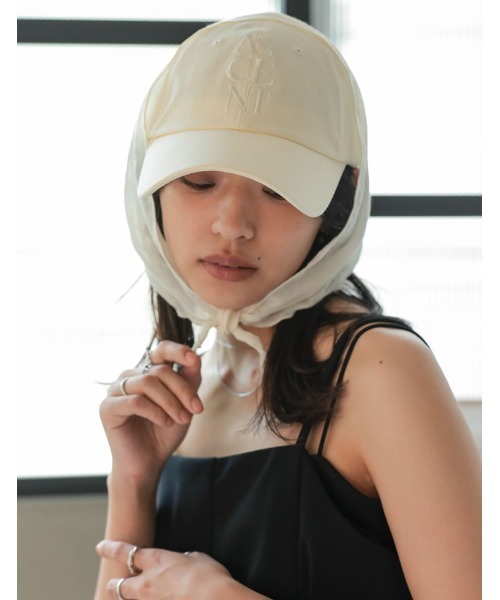 Re:EDIT（リエディ）の「[2025 SUMMER COLLECTION]コットンピグメントロゴ刺繍キャップ（キャップ・レディース・ブラック/ホワイト/ピンク/ミント・FREE）」の11枚目の写真