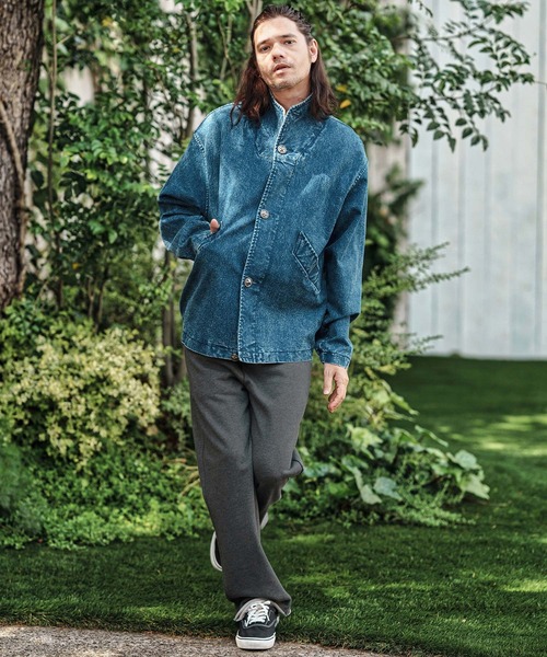 CAMBIO(カンビオ)の「mp13796- Semi Flare Silhouette Sweat Pants スウェットパンツ(スウェットパンツ・メンズ・ブラック/ミックスグレー/チャコールグレー・S/M/L)」の13枚目の写真