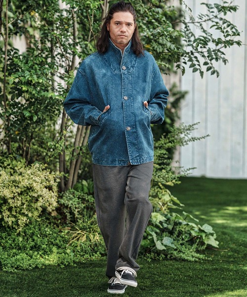 CAMBIO(カンビオ)の「mp13796- Semi Flare Silhouette Sweat Pants スウェットパンツ(スウェットパンツ・メンズ・ブラック/ミックスグレー/チャコールグレー・S/M/L)」の14枚目の写真