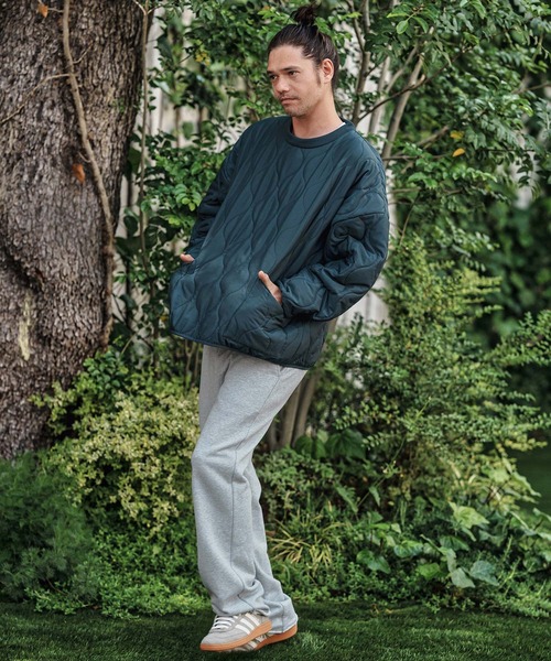 CAMBIO(カンビオ)の「mp13796- Semi Flare Silhouette Sweat Pants スウェットパンツ(スウェットパンツ・メンズ・ブラック/ミックスグレー/チャコールグレー・S/M/L)」の19枚目の写真