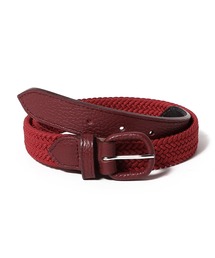 値下げ不可❗️【新品タグ付】エストネーションANTIK BATIKシェル装飾ベルト セール】ESTNATION / エンボスリザード GIベルト（ベルト
