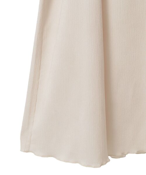 earth music&ecology(アースミュージックアンドエコロジー)の「SET2点ギャザーカットカーデ+キャミワンピース(ワンピース・レディース・モカ/アイボリー/ブラック・FREE)」の18枚目の写真