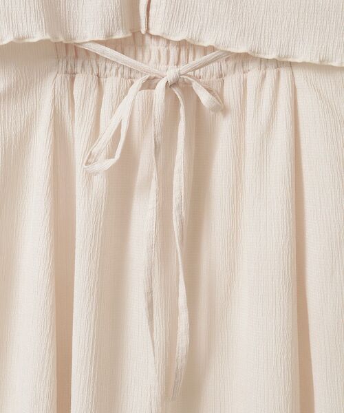 earth music&ecology(アースミュージックアンドエコロジー)の「SET2点ギャザーカットカーデ+キャミワンピース(ワンピース・レディース・モカ/アイボリー/ブラック・FREE)」の20枚目の写真