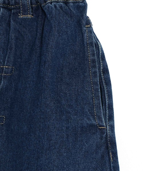 MAKE YOUR DAY(メイクユアデイ)の「フロントボタンデニムスカート■80~140cm(デニムスカート・キッズ・ブラック/ブルー・130/120/110/100/90/80/140)」の8枚目の写真