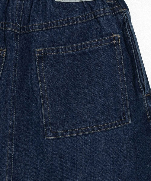 MAKE YOUR DAY(メイクユアデイ)の「フロントボタンデニムスカート■80~140cm(デニムスカート・キッズ・ブラック/ブルー・130/120/110/100/90/80/140)」の10枚目の写真