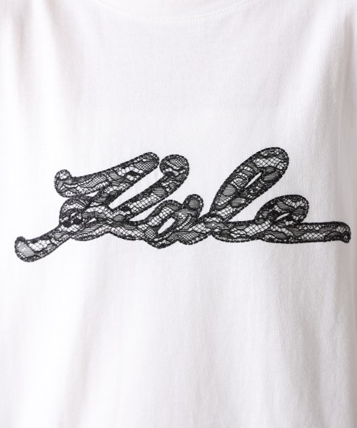 Bou Jeloud(ブージュルード)の「レースロゴTee(Tシャツ/カットソー・レディース・ブラック/オフホワイト・FREE)」の17枚目の写真