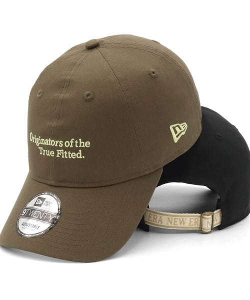 NEW ERA（ニューエラ）の「ニューエラ キャップ 9TWENTY スペアストラップ（キャップ・メンズ・カーキ/ブラック・M/L）」の2枚目の写真