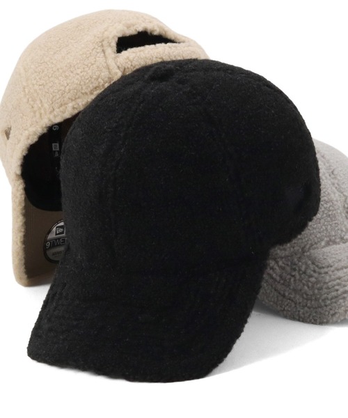 ニューエラキャップ 9TWENTY ボアフリース 無地（キャップ）｜NEW ERA