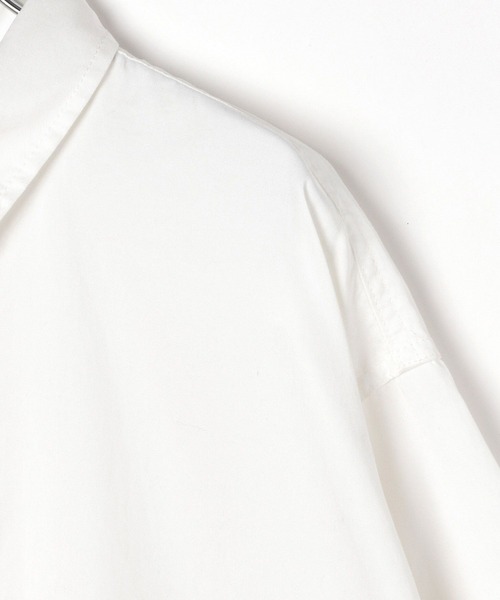 BAYFLOW（ベイフロー）の「[ロングシーズン活躍する]フェードレギュラー半袖シャツ（シャツ/ブラウス・メンズ・チャコール/ライトグリーン/オフホワイト・MEDIUM/LARGE）」の7枚目の写真