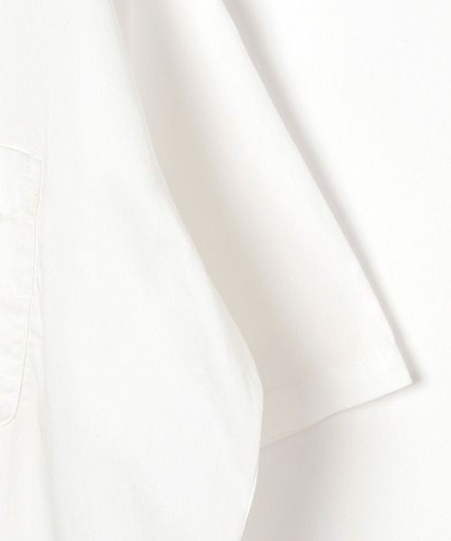 BAYFLOW（ベイフロー）の「[ロングシーズン活躍する]フェードレギュラー半袖シャツ（シャツ/ブラウス・メンズ・チャコール/ライトグリーン/オフホワイト・MEDIUM/LARGE）」の8枚目の写真