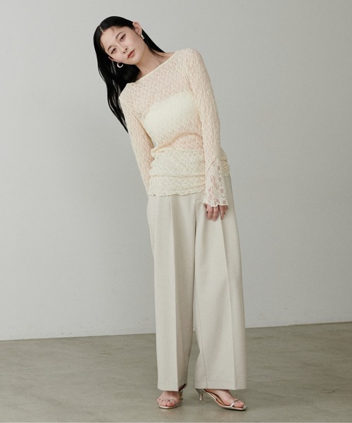 STELLA McCARTNEY レース切替 プルオーバー　スエット STELLA McCARTNEY レース切替 プルオーバー スエット 楽天市場