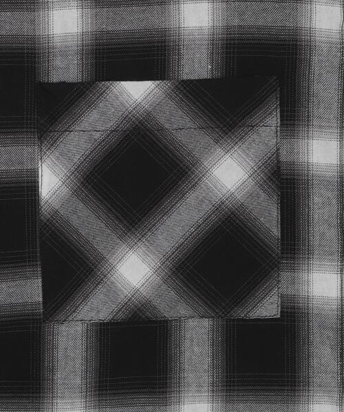 WEGO(ウィゴー)の「WEGO/チェックBIGシャツ(シャツ/ブラウス・レディース・ブラック系その他2・FREE)」の6枚目の写真