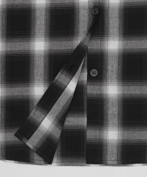 WEGO(ウィゴー)の「WEGO/チェックBIGシャツ(シャツ/ブラウス・レディース・ブラック系その他2・FREE)」の4枚目の写真