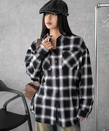 WEGO | WEGO/【25年春夏新作】チェックBIGシャツ(シャツ/ブラウス)