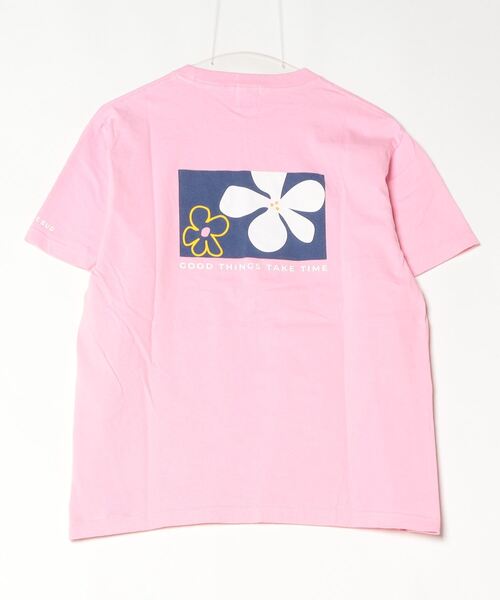 Disney(ディズニー)の「【WEB・一部店舗限定】STITCH/SCRUMP/MICKEY/BACK PRINT S/S TEE(Tシャツ/カットソー・レディース・チャコールグレー/ピンク/ホワイト・ONE SIZE)」の5枚目の写真