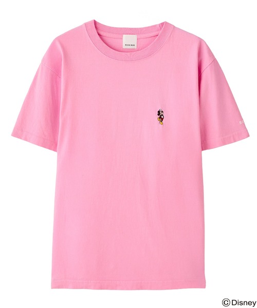 Disney(ディズニー)の「【WEB・一部店舗限定】STITCH/SCRUMP/MICKEY/BACK PRINT S/S TEE(Tシャツ/カットソー・レディース・チャコールグレー/ピンク/ホワイト・ONE SIZE)」の3枚目の写真