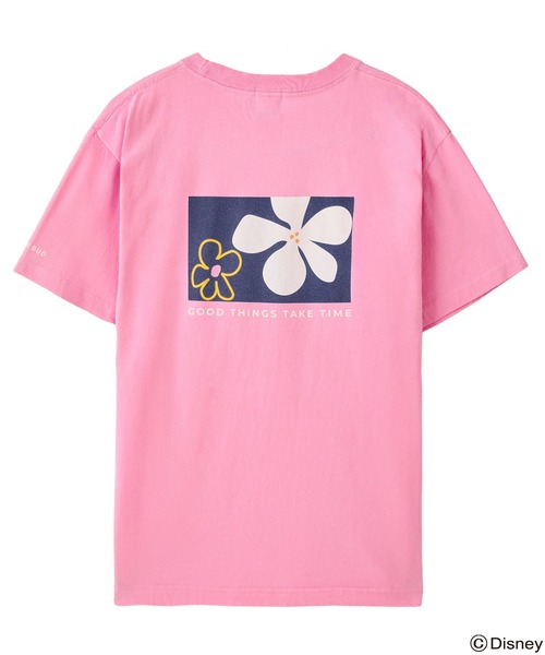 Disney(ディズニー)の「【WEB・一部店舗限定】STITCH/SCRUMP/MICKEY/BACK PRINT S/S TEE(Tシャツ/カットソー・レディース・チャコールグレー/ピンク/ホワイト・ONE SIZE)」の8枚目の写真