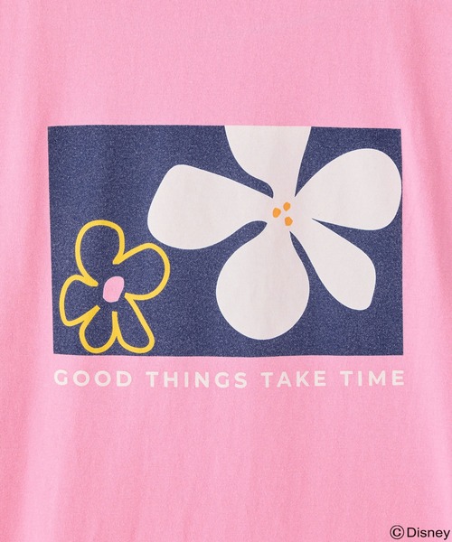 Disney(ディズニー)の「【WEB・一部店舗限定】STITCH/SCRUMP/MICKEY/BACK PRINT S/S TEE(Tシャツ/カットソー・レディース・チャコールグレー/ピンク/ホワイト・ONE SIZE)」の10枚目の写真