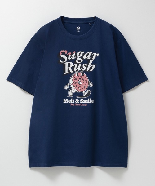 Mac-House（マックハウス）の「T-GRAPHICS ファストフードキャラプリント半袖Ｔシャツ（Tシャツ/カットソー・メンズ・オフホワイト/ブラック/グリーン/レッド/ネイビー・L/M/S/XL）」の4枚目の写真