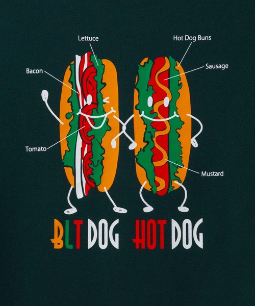 Mac-House（マックハウス）の「T-GRAPHICS ファストフードキャラプリント半袖Ｔシャツ（Tシャツ/カットソー・メンズ・オフホワイト/ブラック/グリーン/レッド/ネイビー・L/M/S/XL）」の11枚目の写真