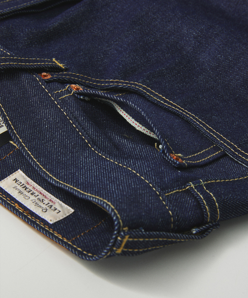 Levi's(リーバイス)の「【L32】LEVI’S(R)/リーバイス(R) 別注 501(R) セルビッチ リジッド(デニムパンツ・メンズ・ネイビー・31/32/33/34)」の8枚目の写真