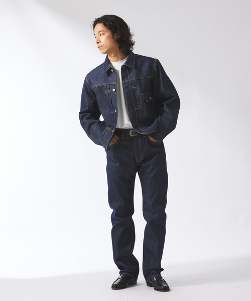 Levi's(リーバイス)の「【L32】LEVI’S(R)/リーバイス(R) 別注 501(R) セルビッチ リジッド(デニムパンツ・メンズ・ネイビー・31/32/33/34)」の14枚目の写真