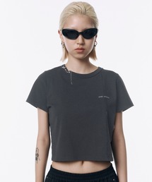 トップス josemoon CURVE LINE SHEER CUTSEW JOSE MOON｜ジョゼムーン（レディース）のTシャツ/カットソー
