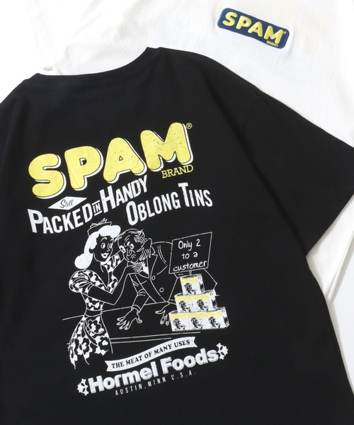 SITRY(シトリー)の「2026SS新柄 SPAM/スパム オーバーサイズ プリント ワンポイント刺繍 ポケット 半袖Tシャツ レディース メンズ(Tシャツ/カットソー・メンズ・ホワイト/ホワイト系その他/ブルー系その他/ライトブルー/ブラック/ブラック系その他/グレー系その他/ブラック系その他2/ブルー系その他3/ブルー系その他2/ネイビー/ホワイト系その他3/ブラック系その他3/グレー系その他2/ホワイト系その他4/ホワイト系その他2/グレー/ブラック系その他4・M/L/LL)」の7枚目の写真