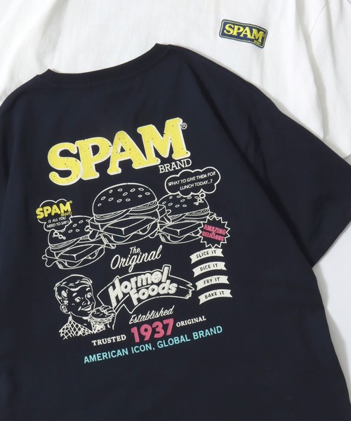 SITRY(シトリー)の「2026SS新柄 SPAM/スパム オーバーサイズ プリント ワンポイント刺繍 ポケット 半袖Tシャツ レディース メンズ(Tシャツ/カットソー・メンズ・ホワイト/ホワイト系その他/ブルー系その他/ライトブルー/ブラック/ブラック系その他/グレー系その他/ブラック系その他2/ブルー系その他3/ブルー系その他2/ネイビー/ホワイト系その他3/ブラック系その他3/グレー系その他2/ホワイト系その他4/ホワイト系その他2/グレー/ブラック系その他4・M/L/LL)」の15枚目の写真
