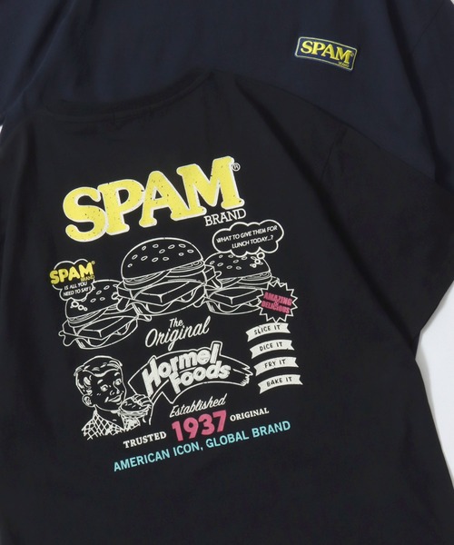 SITRY(シトリー)の「2026SS新柄 SPAM/スパム オーバーサイズ プリント ワンポイント刺繍 ポケット 半袖Tシャツ レディース メンズ(Tシャツ/カットソー・メンズ・ホワイト/ホワイト系その他/ブルー系その他/ライトブルー/ブラック/ブラック系その他/グレー系その他/ブラック系その他2/ブルー系その他3/ブルー系その他2/ネイビー/ホワイト系その他3/ブラック系その他3/グレー系その他2/ホワイト系その他4/ホワイト系その他2/グレー/ブラック系その他4・M/L/LL)」の8枚目の写真