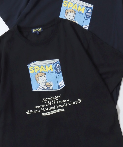 SITRY(シトリー)の「2026SS新柄 SPAM/スパム オーバーサイズ プリント ワンポイント刺繍 ポケット 半袖Tシャツ レディース メンズ(Tシャツ/カットソー・メンズ・ホワイト/ホワイト系その他/ブルー系その他/ライトブルー/ブラック/ブラック系その他/グレー系その他/ブラック系その他2/ブルー系その他3/ブルー系その他2/ネイビー/ホワイト系その他3/ブラック系その他3/グレー系その他2/ホワイト系その他4/ホワイト系その他2/グレー/ブラック系その他4・M/L/LL)」の10枚目の写真